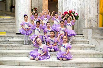 Мероприятия с участием юных балерин «Coppelia» в Астане