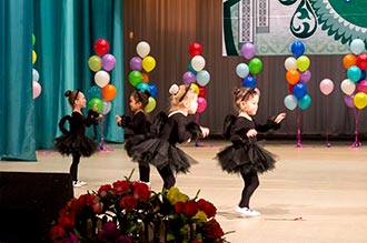 Выступления юных балерин «Coppelia» в Алматы