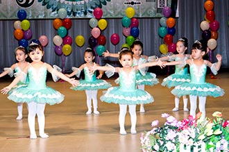 Выступления юных балерин «Coppelia» в Алматы