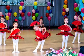 Мероприятия с участием юных балерин «Coppelia» в Алматы