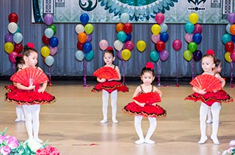 Мероприятия с участием юных балерин «Coppelia» в Алматы