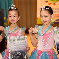 Наши воспитаницы Лауреаты 2 степени «Art поколение» «Coppelia» в Алматы
